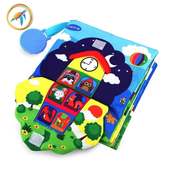 Busy board bébé Livre sensoriel 3D d'activité Montessori avec texture Libro™