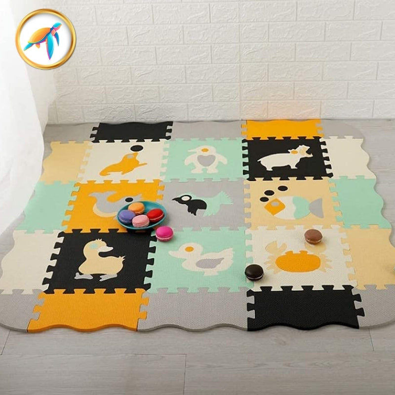 Tapis de jeu bébé en mousse Kidea Vie Marine