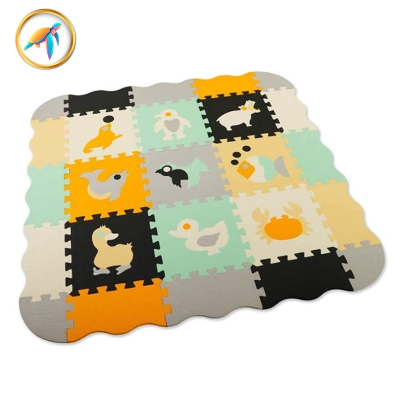 Tapis de jeu bébé en mousse Kidea Vie Marine