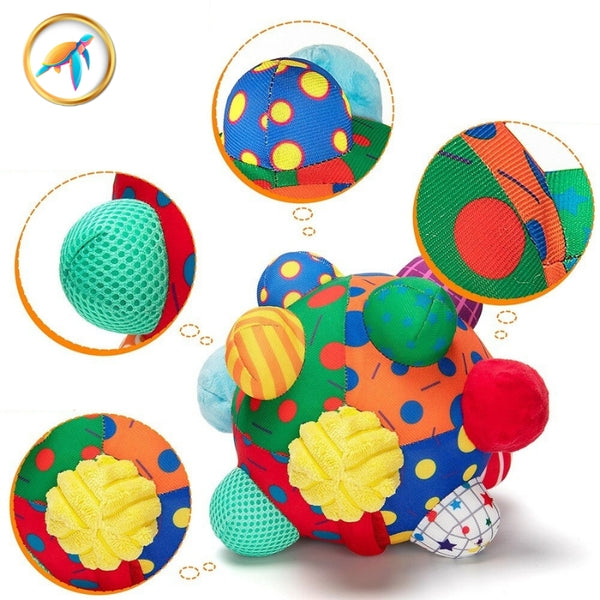 Busy board bébé Tableau d'activité 3D Montessori de texture Bola™