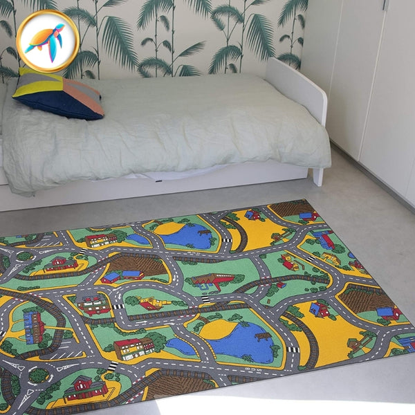 Tapis Circuit Voiture A travers champs