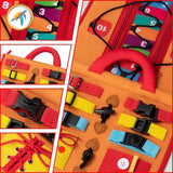 Busy board Montessori Maleta™ Orange